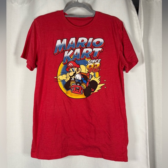 Mario Kart Red Graphic T-shirt - Picture 5 of 5